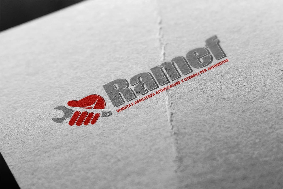 Ramef mockup logo