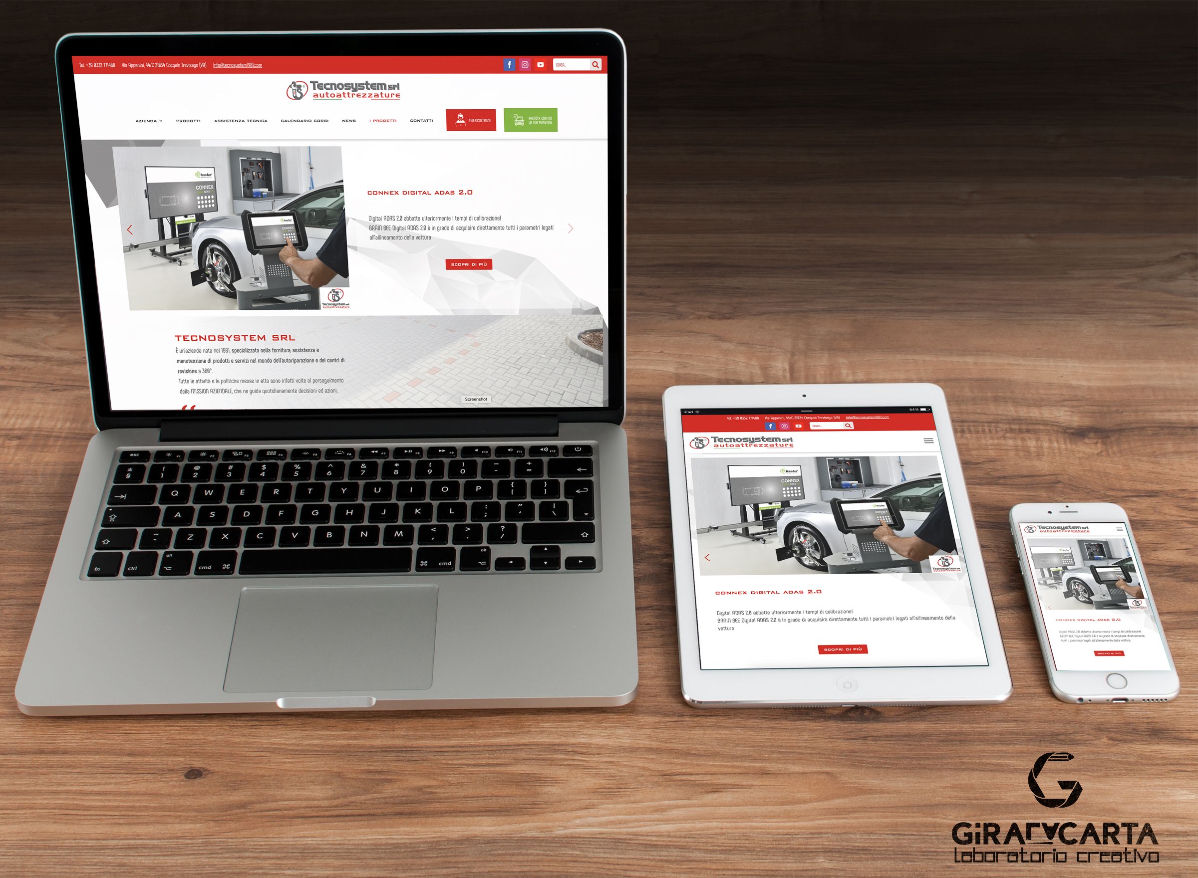 Tecnosystem website