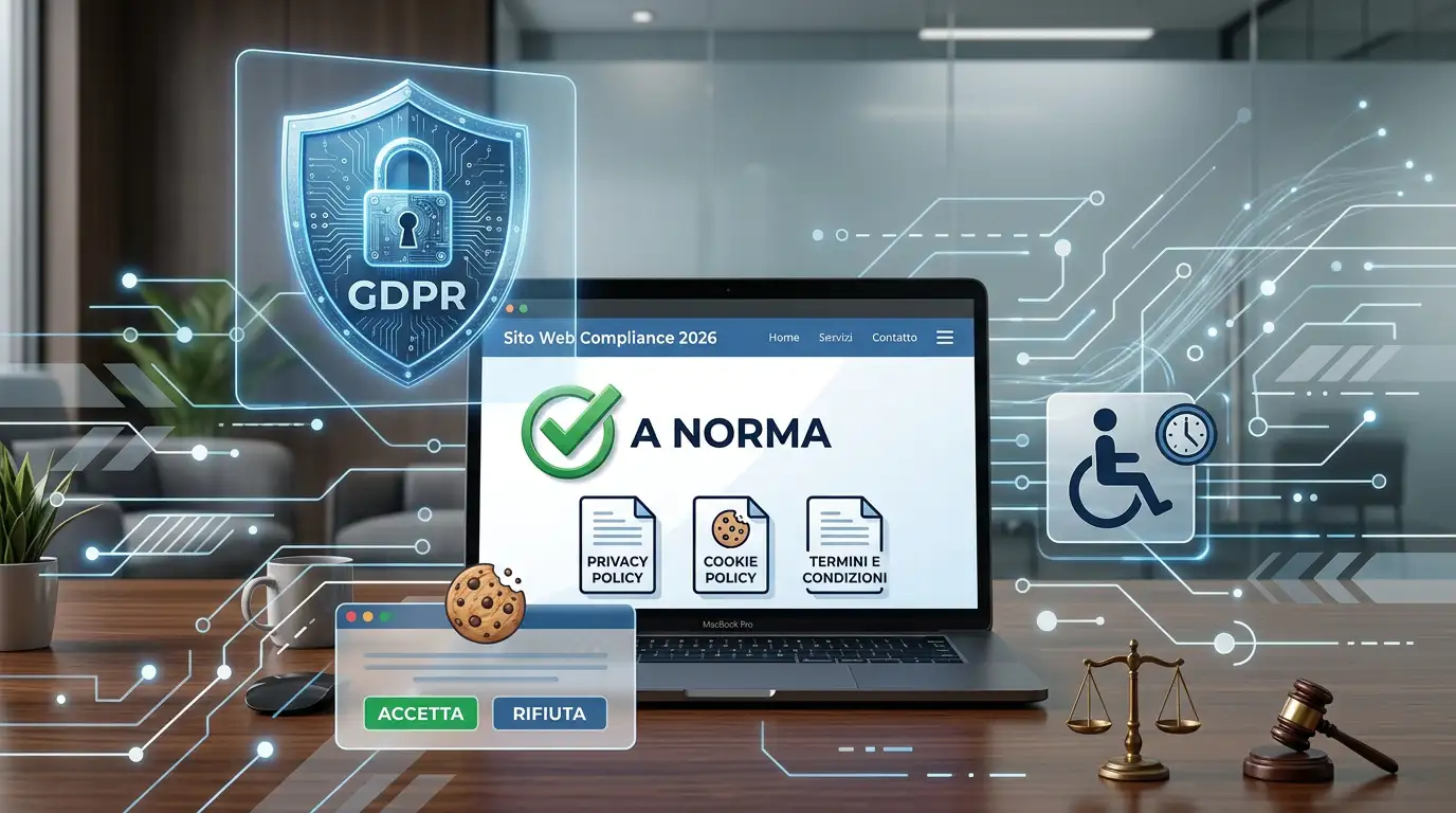 Sito web a norma: obblighi di legge, sanzioni e guida pratica