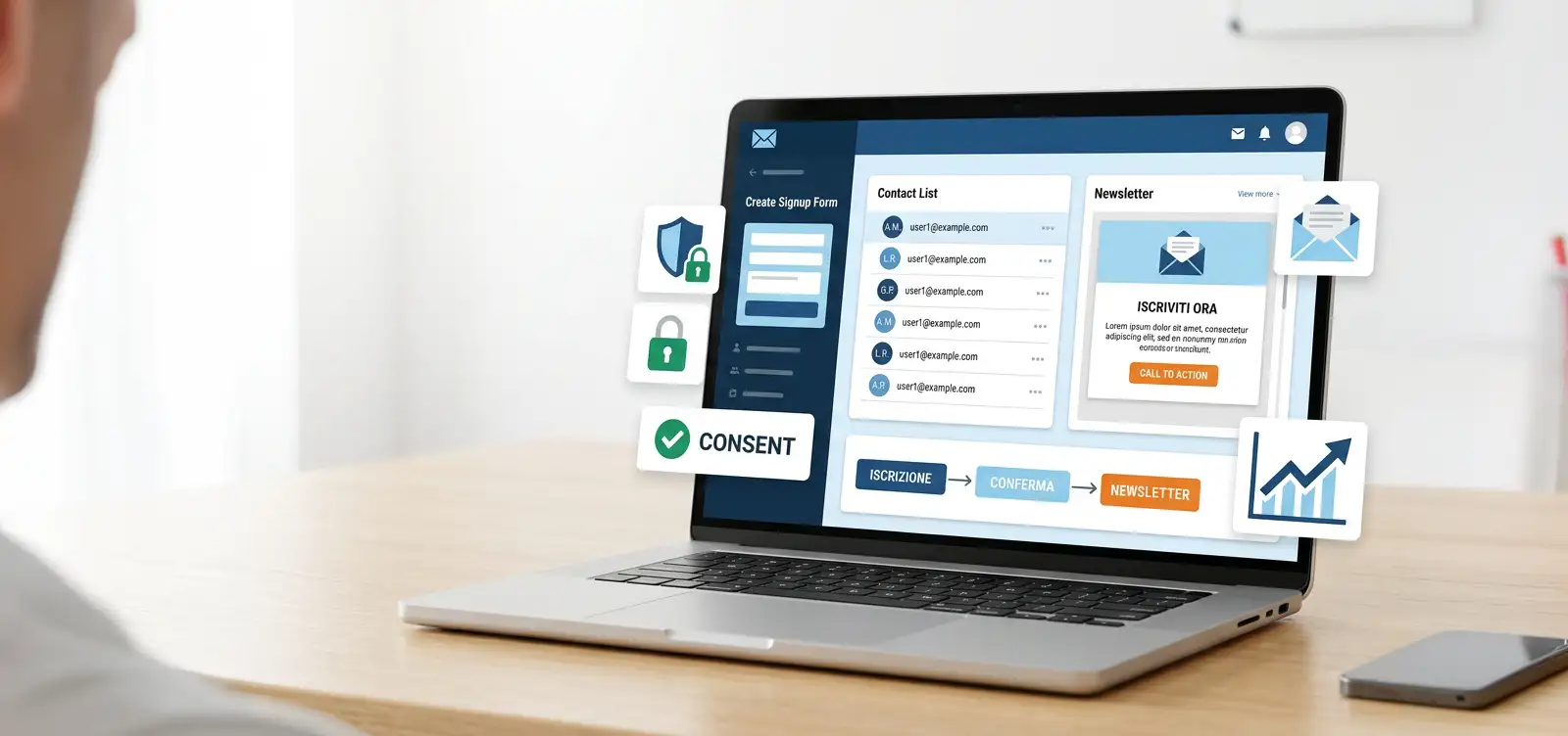 Come creare una Mailing List Gratis: MailUp, Brevo, Mailchimp e Sender